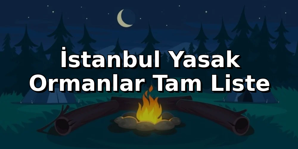 İstanbul Yasak Ormanlar Tam Liste 2026: Giriş ve Mangal Yasakları