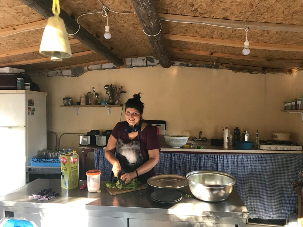 Keçi Camping mutfak alanı görüntüsü