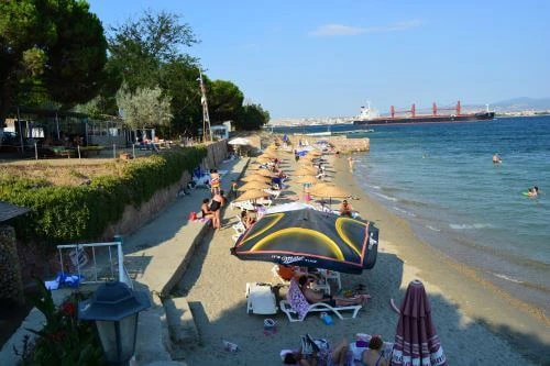 Zargana Tatil Köyü plaj görüntüsü