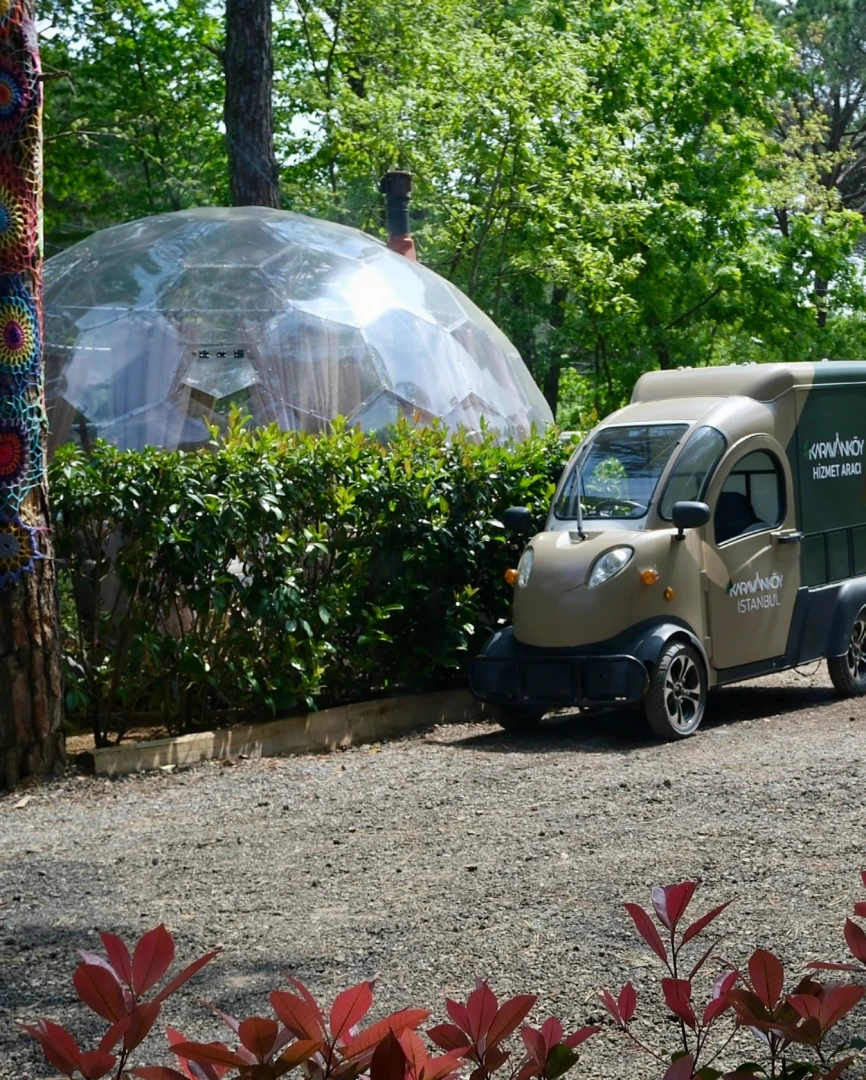 Karavanköy İstanbul dome çadırı