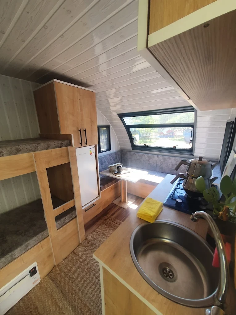 Güneş Karavan Hotel iç görünümü